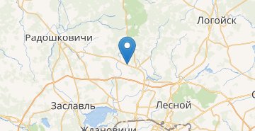 地图 Maslovichi, Minskiy r-n MINSKAYA OBL.