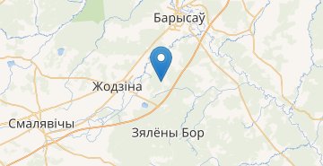 Mapa Tarasiki, Borisovskiy r-n MINSKAYA OBL.