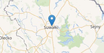 Карта Сувалки