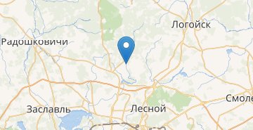 Mapa Selhozdvor, Logoyskiy r-n MINSKAYA OBL.