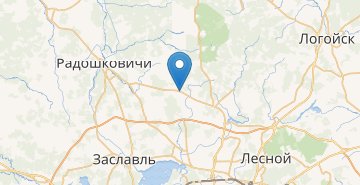 地图 Kazekovo-1, Minskiy r-n MINSKAYA OBL.