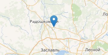 地图 Puhlyaki, Minskiy r-n MINSKAYA OBL.