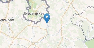 Map ZHemyslavl, Ivevskiy r-n GRODNENSKAYA OBL.