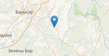 Mapa Leonovo, Borisovskiy r-n MINSKAYA OBL.