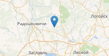 Mapa Sady, Minskiy r-n MINSKAYA OBL.