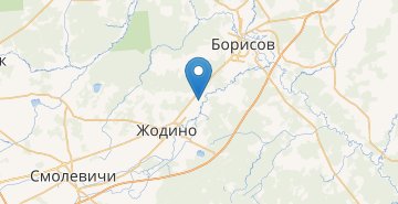 Mapa Proletarskaya Pobeda, Borisovskiy r-n MINSKAYA OBL.
