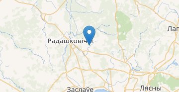 Mapa Golovachi, povorot, Minskiy r-n MINSKAYA OBL.