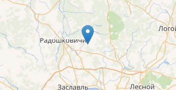 Mapa Kosachi, Minskiy r-n MINSKAYA OBL.