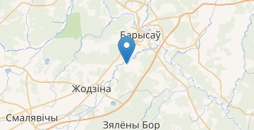 Mapa Strupen, Borisovskiy r-n MINSKAYA OBL.