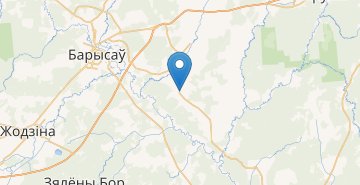 Mapa Drozdino, Borisovskiy r-n MINSKAYA OBL.