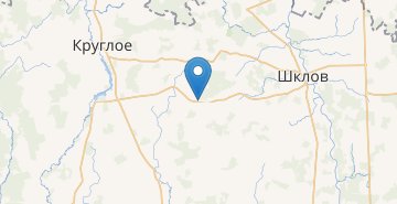 Мапа Черноручье (Шкловский р-н)