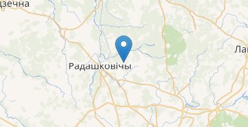 Map Hotyanovschina, Minskiy r-n MINSKAYA OBL.