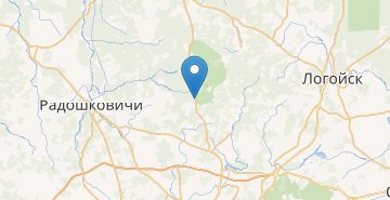 Mapa Sadovodcheskoe tovarischestvo «Veselka», Minskiy r-n MINSKAYA OBL.