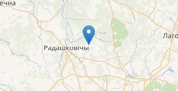 Map Petkovichi, Minskiy r-n MINSKAYA OBL.