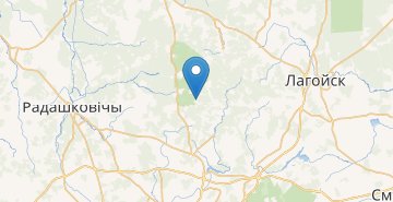 Mapa Punische, Minskiy r-n MINSKAYA OBL.