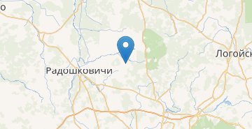 Map Kamenec, Minskiy r-n MINSKAYA OBL.
