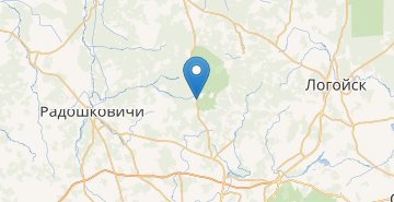 Карта Садоводческое товарищество «Камвольщик», Минский р-н МИНСКАЯ ОБЛ.
