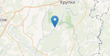 Mapa Velykoe Horodno (Krupskyi r-n)