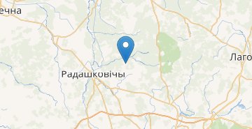 Map SGershuny, Minskiy r-n MINSKAYA OBL.