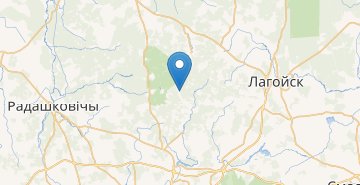 Map Sadovoe tovarischestvo «Pavlovo», Logoyskiy r-n MINSKAYA OBL.