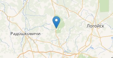 Мапа Жуковка (Мінський р-н)