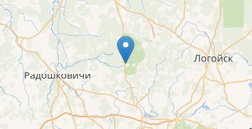 Mapa ZHukovka-1, Minskiy r-n MINSKAYA OBL.