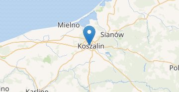 地图 Koszalin