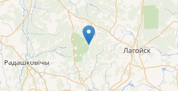 Мапа Садовое товарищество «Чаровница»-1, Логойский р-н МИНСКАЯ ОБЛ.
