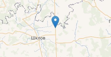 Карта Забродье, Шкловский р-н МОГИЛЕВСКАЯ ОБЛ.
