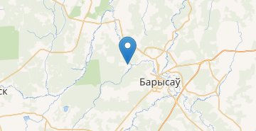 Map Bolshoe Stahovo, Borisovskiy r-n MINSKAYA OBL.