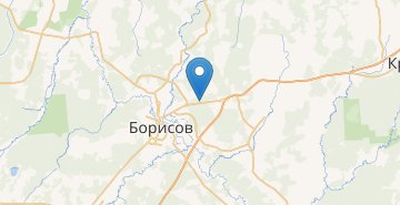 Map Nemanica, povorot, Borisovskiy r-n MINSKAYA OBL.