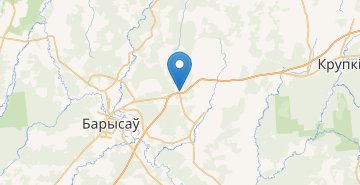 Map Novosady, povorot, Borisovskiy r-n MINSKAYA OBL.