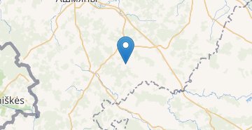 Map Geystuny, Oshmyanskiy r-n GRODNENSKAYA OBL.