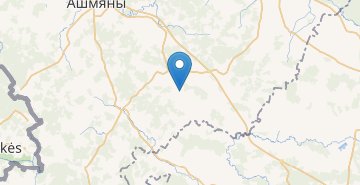 Mapa Koptevichi, Oshmyanskiy r-n GRODNENSKAYA OBL.