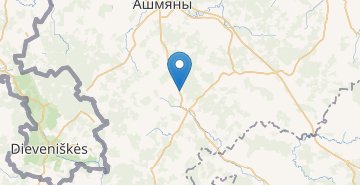 Map Koroby, Oshmyanskiy r-n GRODNENSKAYA OBL.