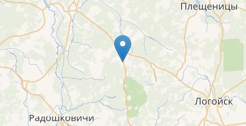 Map Vepraty, Logoyskiy r-n MINSKAYA OBL.