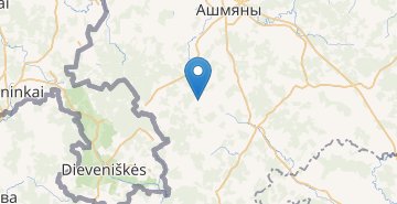 Map SCHepanovichi, Oshmyanskiy r-n GRODNENSKAYA OBL.