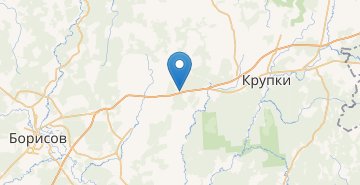 Map Brische, Krupskiy r-n MINSKAYA OBL.