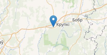Map Holopenichi, povorot, Krupskiy r-n MINSKAYA OBL.