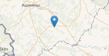 Map Zagornyata, Oshmyanskiy r-n GRODNENSKAYA OBL.