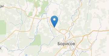 Mapa Bytcha, Borisovskiy r-n MINSKAYA OBL.