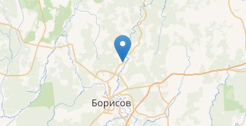 Map Lyubatovschina, Borisovskiy r-n MINSKAYA OBL.