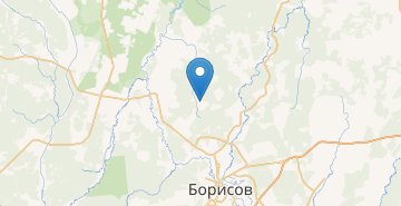 地图 Podbereze, Borisovskiy r-n MINSKAYA OBL.
