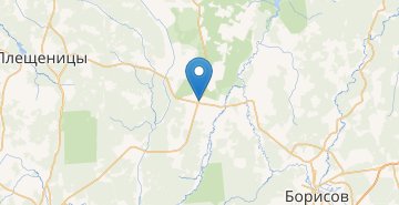 Mapa Zembin, Borisovskiy r-n MINSKAYA OBL.