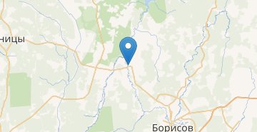 Mapa Veselovo, Borisovskiy r-n MINSKAYA OBL.