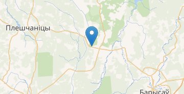 Mapa Levniki, Borisovskiy r-n MINSKAYA OBL.