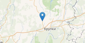 Карта Каменка, Крупский р-н МИНСКАЯ ОБЛ.