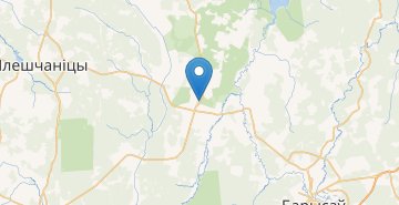 Карта Зембин, больница, Борисовский р-н МИНСКАЯ ОБЛ.