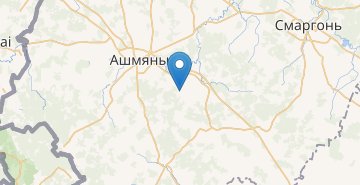 Map Voynevichi, Oshmyanskiy r-n GRODNENSKAYA OBL.