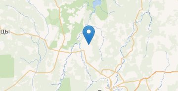 Map Krichino, Borisovskiy r-n MINSKAYA OBL.
